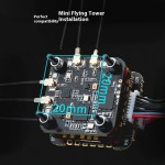 Original Radio Master DBR4 Dualband 2,4G/900MHz Langstrecken-Renn drohnen modelle Zubehör aus Kunststoff